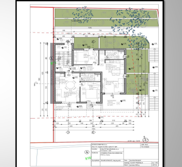 A1 apartment on the first floor of the new building Kučine, Solin