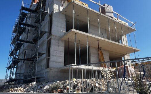 Apartment in a new building, second floor, overlooking the sea Rogoznica