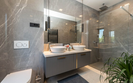 New modern villa in Privlaka – pool, jacuzzi, and panoramic view