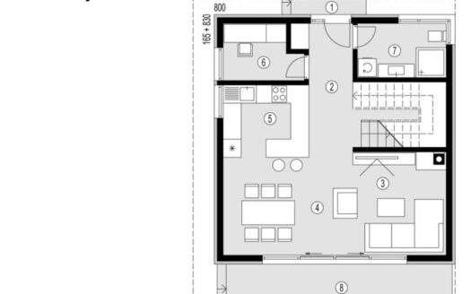 Projekt domu pod klucz, Rtina, Ražanac